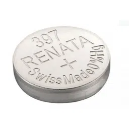 Renata 397 SR726SW (Original) 1.55V 32mAh Silver Oxide Button Cell Battery image 2