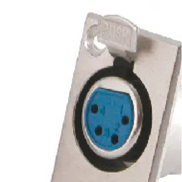 MX XLR 4 PIN MIC Female Socket Connector Panel Mounting (MX-1888) image 2