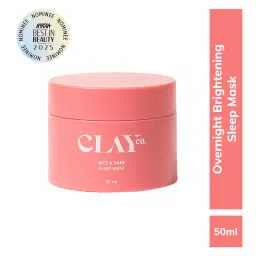 Clayco Rice & Sake Sleeping Mask Night Gel Cream With Vitamin C For Brightening & Hydration image 1