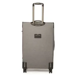 Swiss Brand Vevey Grey Large Soft Trolley Bag - 28 cm image 3