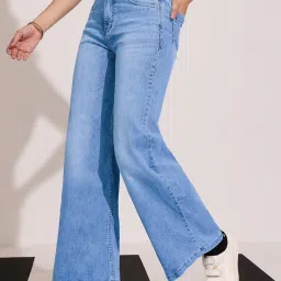 Dolce Crudo Blue Flared Fit Jeans image 1