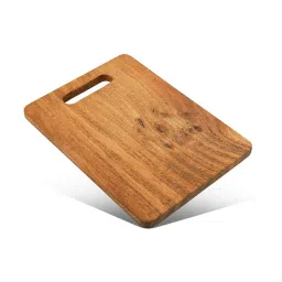 Bergner Brown Wooden Chopping Board with Smooth Surface & Acacia Wood image 1