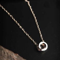 Priyaasi Rose Gold Casual Necklace-picture-5