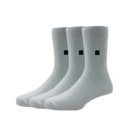 Allen Solly White Cotton Socks (Pack of 3)-picture-46