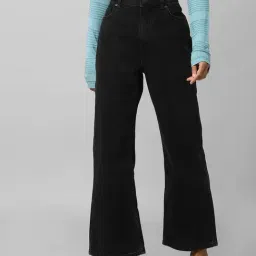 Only Black Wide High Rise Jeans-picture-27