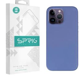 Sprig Leather Magnetic Back Cover for APPLE iPhone 14 Pro Max (Blue)-image-51