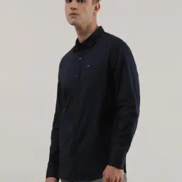 Lee Navy Slim Fit Shirt image 3
