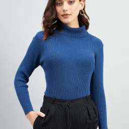RVK Blue Slim Fit Sweater image 1