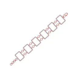 Rihi by P.C. Chandra Jewellers 92.5 Sterling Silver Geometric Chunky Bracelet for Women & Girls-picture-42