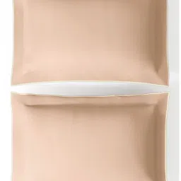 SANSAAR A D'DECOR BRAND LIVE CONSCIOUSLY Roasted Almond Soft Bed Sheet with 2 Pillow Covers (King) image 4