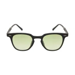 Ted Smith Green Square Unisex Sunglasses image 2