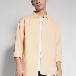 American Eagle Beige Regular Fit Shirt image 1