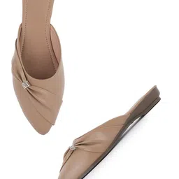 SAPATOS Women Mules with Bows Flats image 3