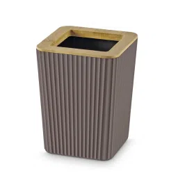 Freelance Brown Polypropylene Basic Bathroom Bin image 1