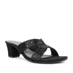 Inc.5 Women's Black Casual Sandals image 2