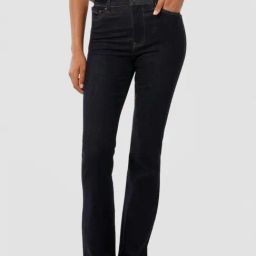 Forever New Dark Rinse Cotton Flare Fit Jeans-picture-14