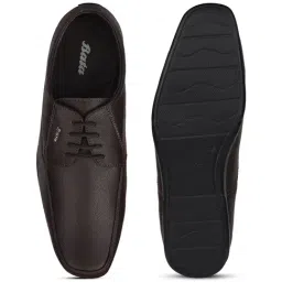 Bata Men's Brown Derby Shoes image 3