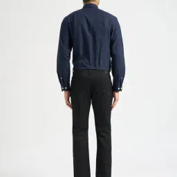 SELECTED HOMME Bootcut Black Mid Rise Jeans image 5