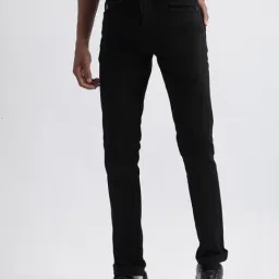 Iconic Men Washed Regular Fit Cotton Jeans-image-14