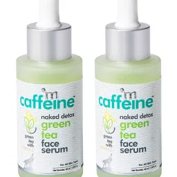 mCaffeine Naked Detox Green Tea Face Serum (Pack of 2) image 1