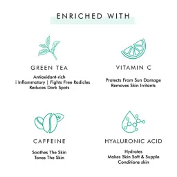 mCaffeine Naked Detox Green Tea Face Serum (Pack of 2) image 3