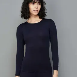 Ginger by Lifestyle Navy Regular Fit Thermal T-Shirt-picture-33