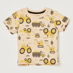 Juniors by Lifestyle Boys Graphic Printed Round Neck Short Sleeves Pure Cotton T-shirt-picture-42