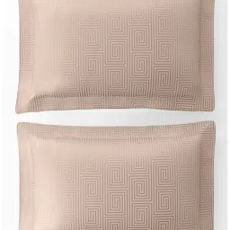 SANSAAR A D'DECOR BRAND LIVE CONSCIOUSLY Jqd071-Ravel-Pink Tint King Bedsheet with 2 Pillow Covers image 4