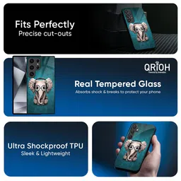 QRIOH Quirky Printed Samsung Galaxy S25 Plus 5G Back Case Mobile Accessories image 2