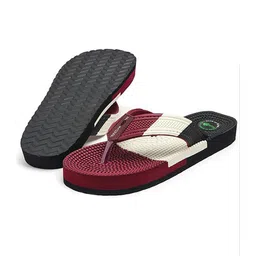 doctor health super soft FOOTUP Men Colourblocked Thong Flip-Flops image 2