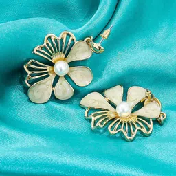 VAGHBHATT Floral Drop Earrings-picture-29
