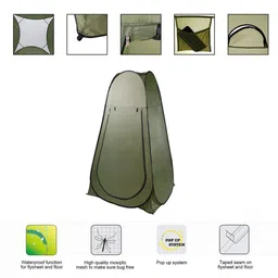 APURK Fold-able Toilet Tent for Camping and Hiking/Pop Up Dressing Changing Tent Camping Beach Toilet Shower and Privacy Room image 5