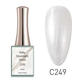 CANNI Gel Nail Polish Milky Moonlight Gel Series Nail Gel UV Gel Nail Art Starter Manicure Salon DIY at Home - C249 image 2