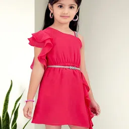 Lei-Chie Georgette A-Line Dress image 4