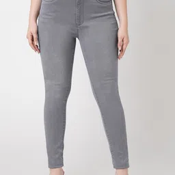 Kraus Jeans Women Skinny Fit High-Rise Clean LookJeans-image-69