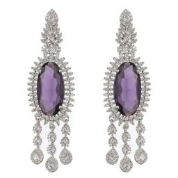 Saraf RS Jewellery Silver Statement Brass Earrings for Women-picture-38