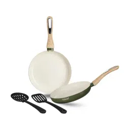 Cookaid Olive Green Aluminium Cookware Set image 2