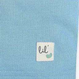 Ed-a-Mamma Infant Boys Blue Cotton Color Block T-Shirt image 4