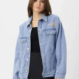 The Souled Store Stardust Embroidery Jacket image 1