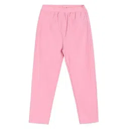 MINIKLUB Kids Pink Cotton Regular Fit Jegging-picture-34