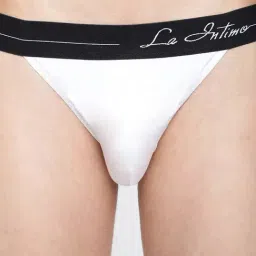 La Intimo White Comfort Fit Briefs image 5