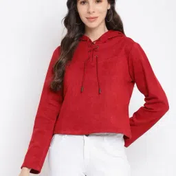 Latin Quarters Maroon Regular Fit Sweater-picture-16