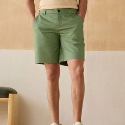 Andamen Green Regular Fit Shorts-picture-17