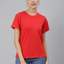 Cation Red Loose Fit T-Shirt-picture-17