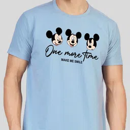 Greylongg Men Graphic Printed Round Neck Cotton T-shirt image 2