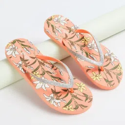 Ginger by Lifestyle Women's Pink Flip Flops image 1