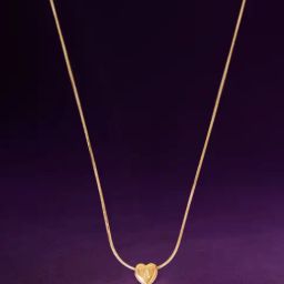 Accessorize London Gold-Plated A Initial Necklace-picture-48
