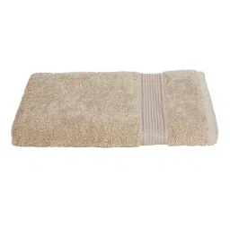 bianca LORENA 100% Cotton Super-Soft Terry Towels -1pc Bath Towel (d`ross) solid-taupe image 2