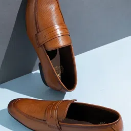 Atesber by Inc.5 Men's Tan Formal Loafers image 1