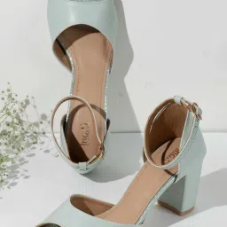 Inc.5 Women's Green Ankle Strap Sandals image 1